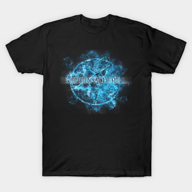 Supernatural Pentagram A1 T-Shirt by Ratherkool